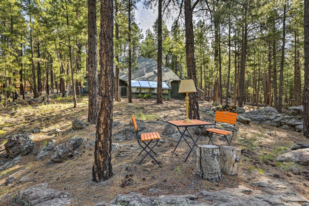 Woodsy Flagstaff Hideaway With Deck And Sunroom! Mountainaire Buitenkant foto
